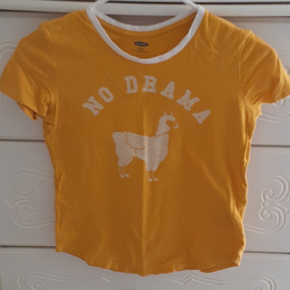 Yellow Lama short sleeve